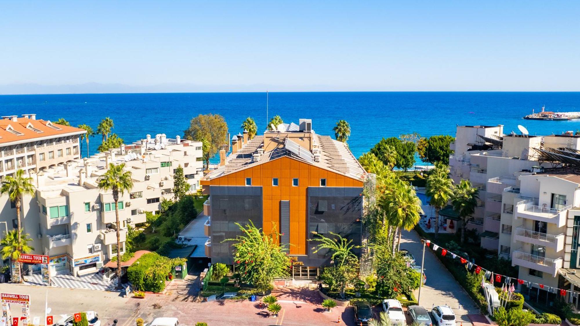 Fame Beach Hotel Kemer Exteriör bild
